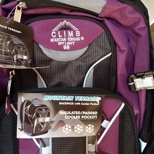 Mountain Terrain ,Off limit 68 backpack NWT